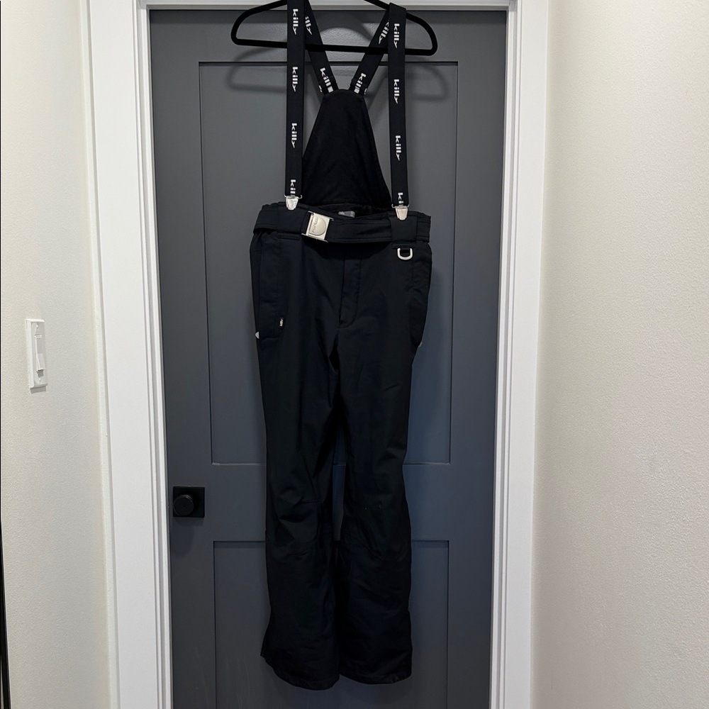 Black Women's Suspender Pants